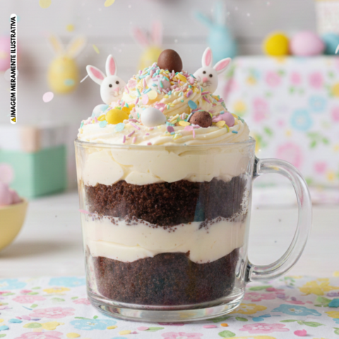 Workshop Bolo de Caneca Páscoa Com Alessandra Mauro 25/02/2026