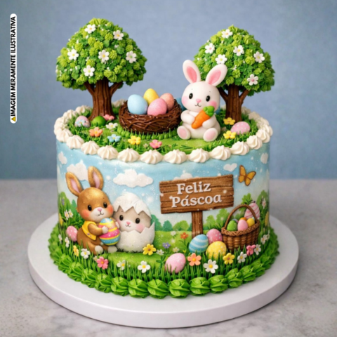 Workshop Bolo de Páscoa Com Alessandra Mauro 25/03/2026