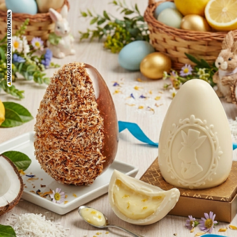 Workshop Ovo de Coco Queimado e Ovo de Limão Siciliano Com Karla Leal 11/03/2026