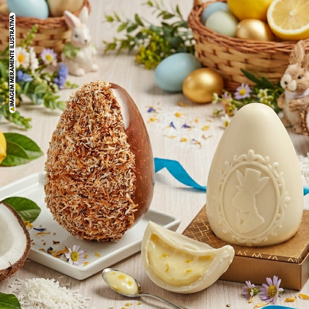 Workshop Ovo de Coco Queimado e Ovo de Limão Siciliano Com Karla Leal 11/03/2026