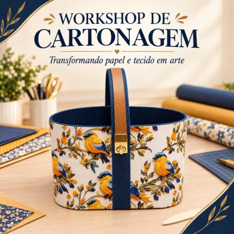 Workshop Cartonagem Com Nelya Cochrane